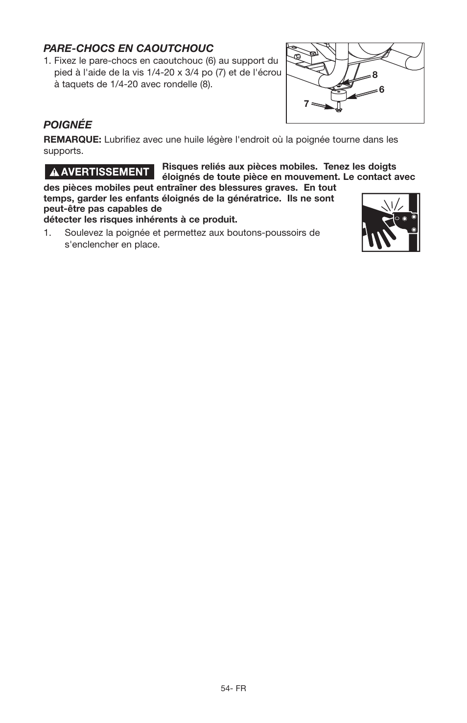 Porter-Cable PGN350 User Manual | Page 54 / 68