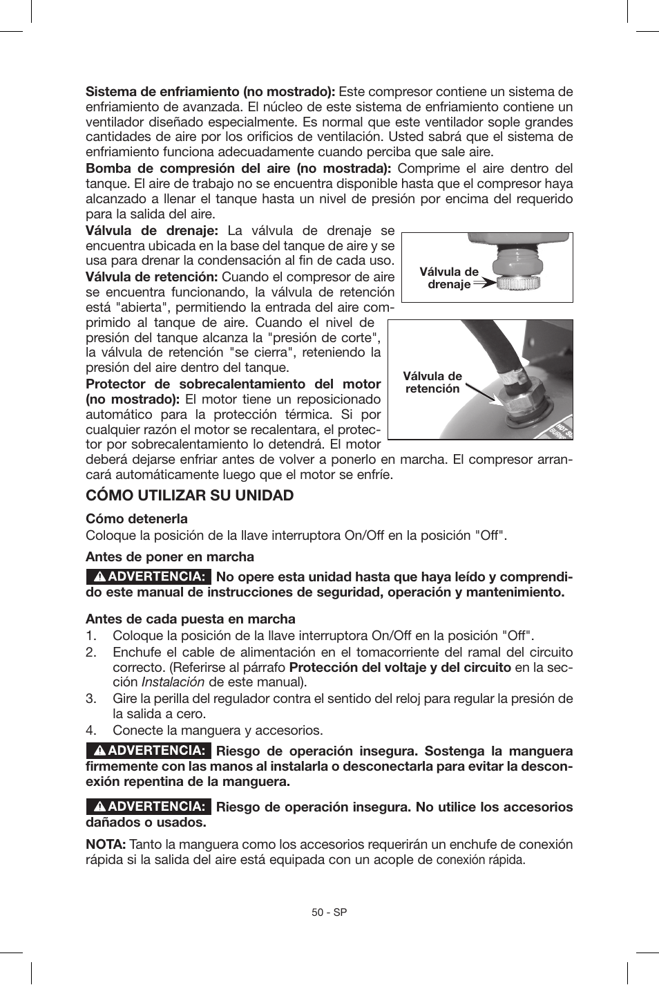 Porter-Cable N039112 User Manual | Page 50 / 64