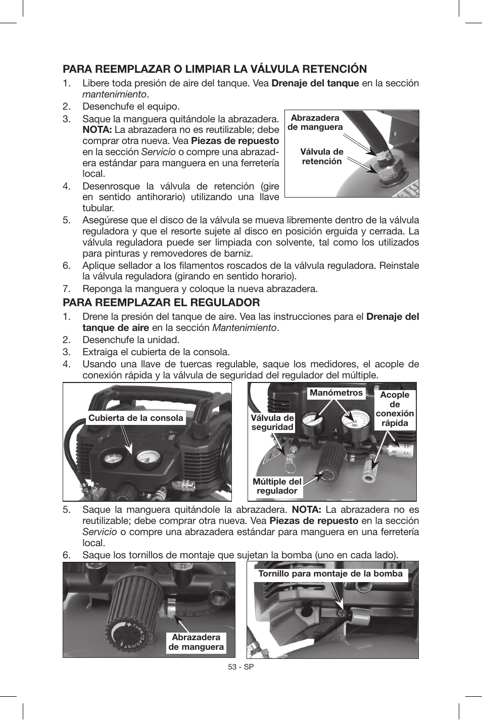 Porter-Cable N039112 User Manual | Page 53 / 64