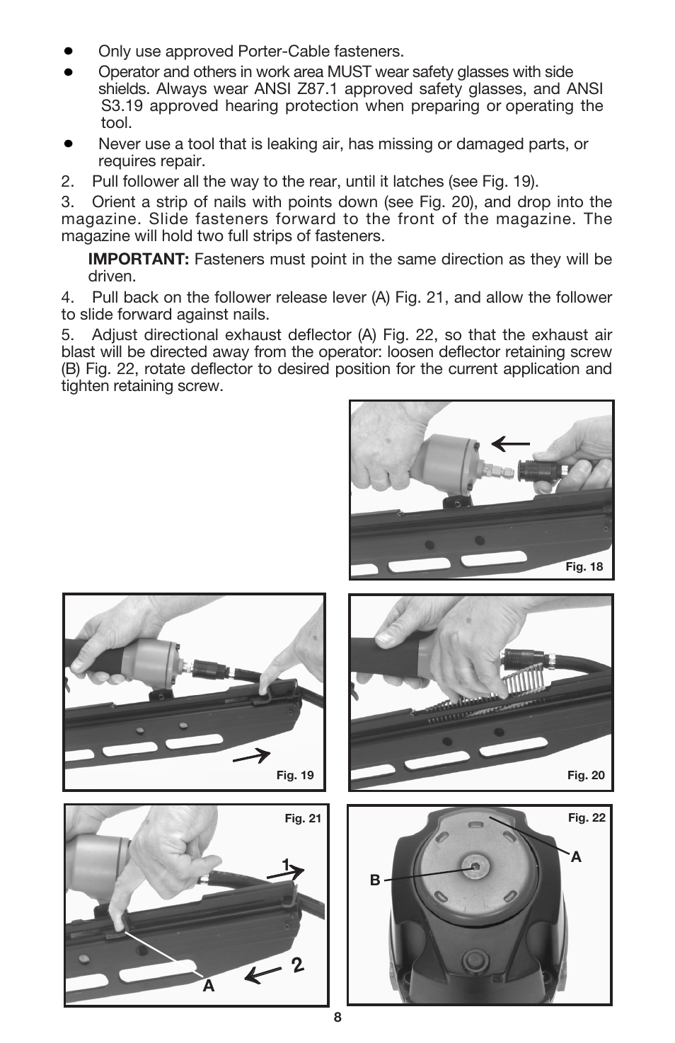 Porter-Cable FR350 User Manual | Page 8 / 15