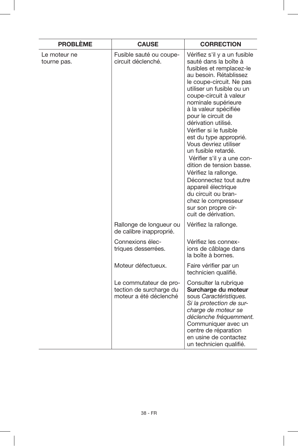 Porter-Cable CF6131 User Manual | Page 38 / 64