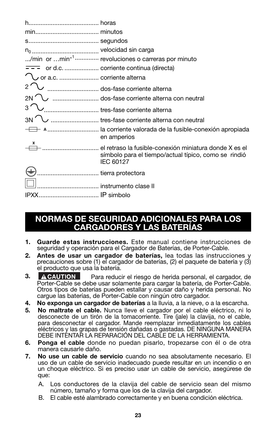 Porter-Cable 8823 User Manual | Page 23 / 52