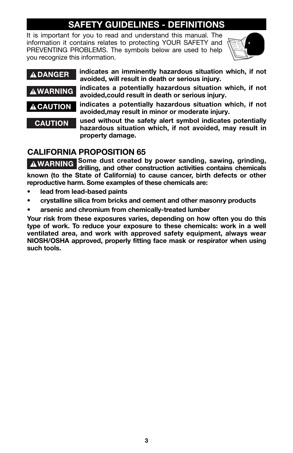 Porter-Cable 8823 User Manual | Page 3 / 52