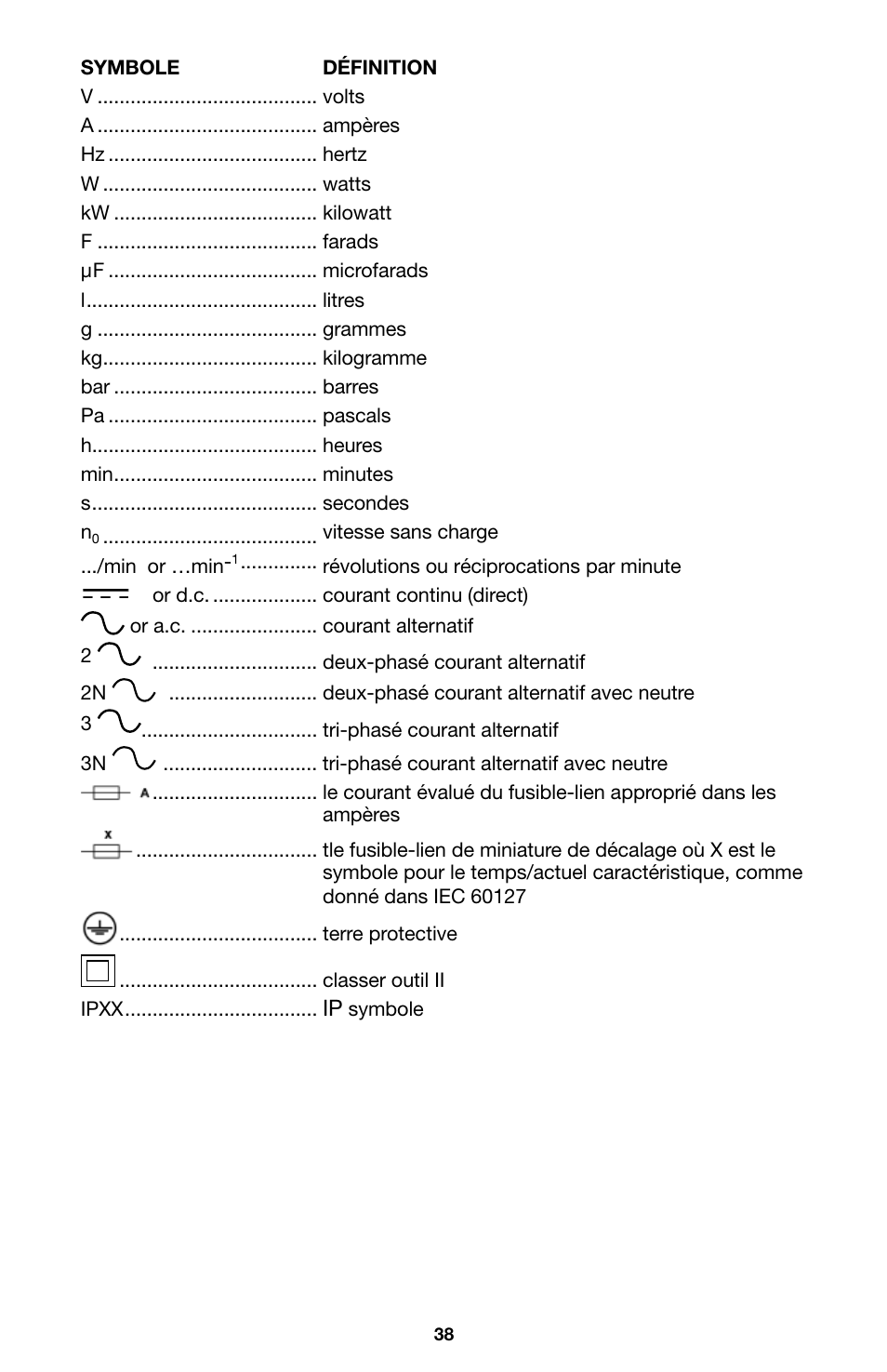 Porter-Cable 8823 User Manual | Page 38 / 52