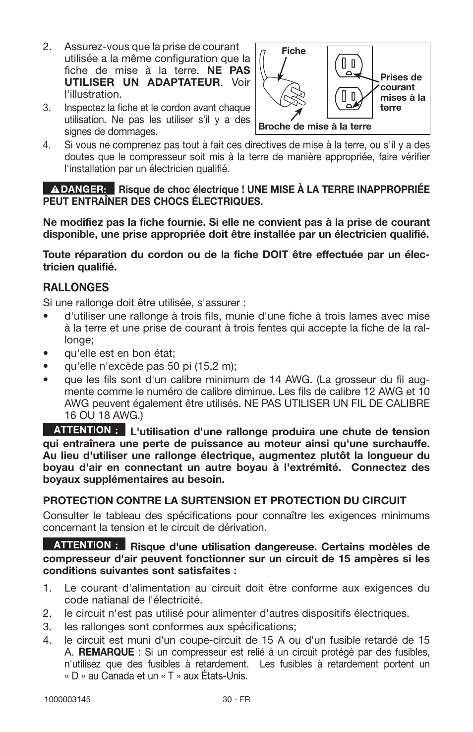 Porter-Cable 1000003145 User Manual | Page 30 / 64