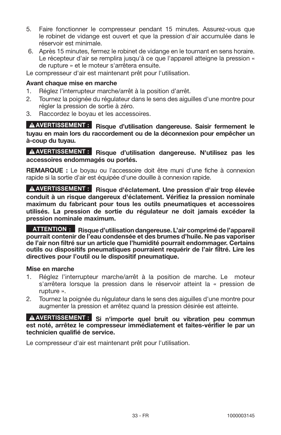 Porter-Cable 1000003145 User Manual | Page 33 / 64