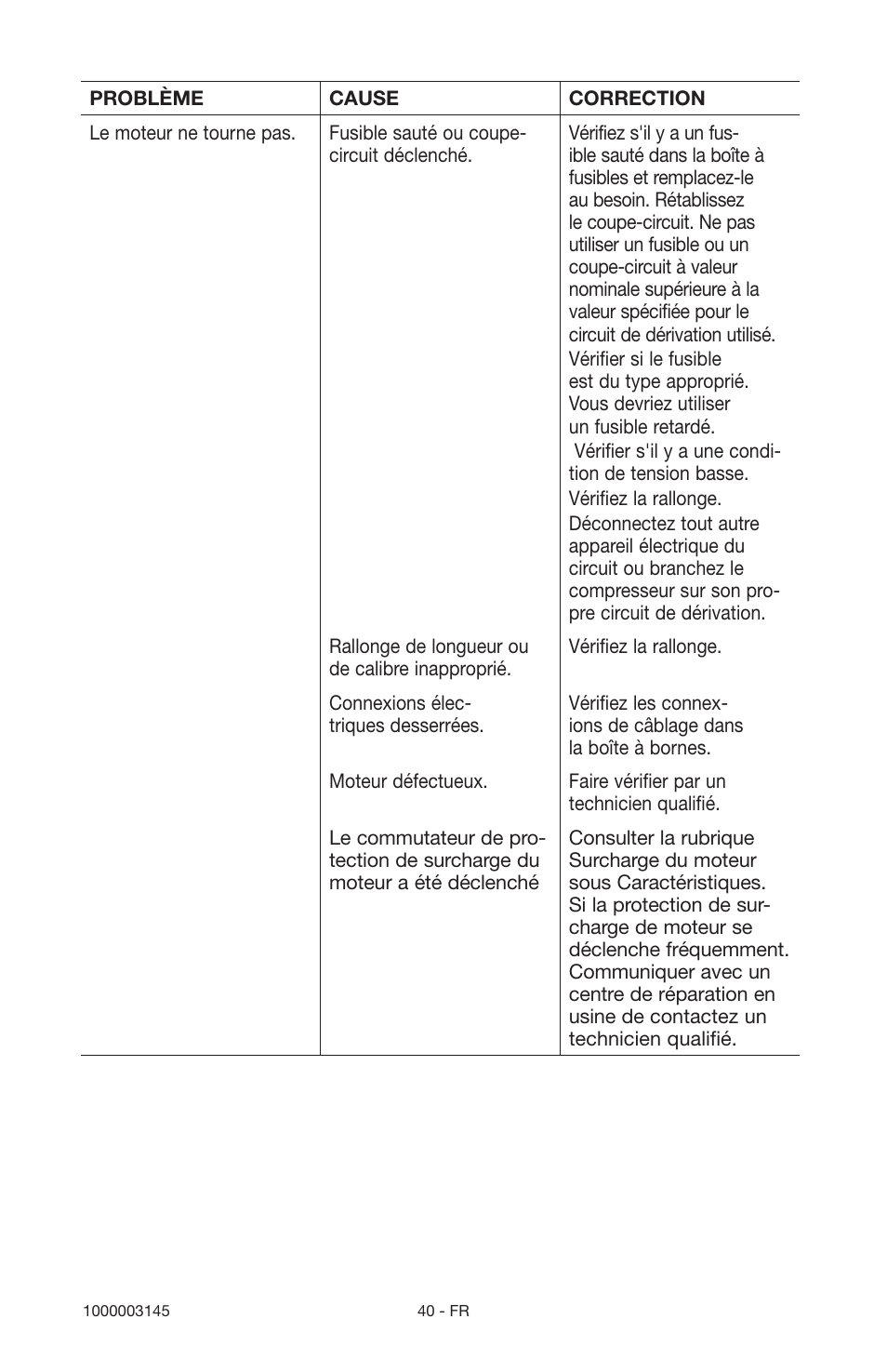 Porter-Cable 1000003145 User Manual | Page 40 / 64