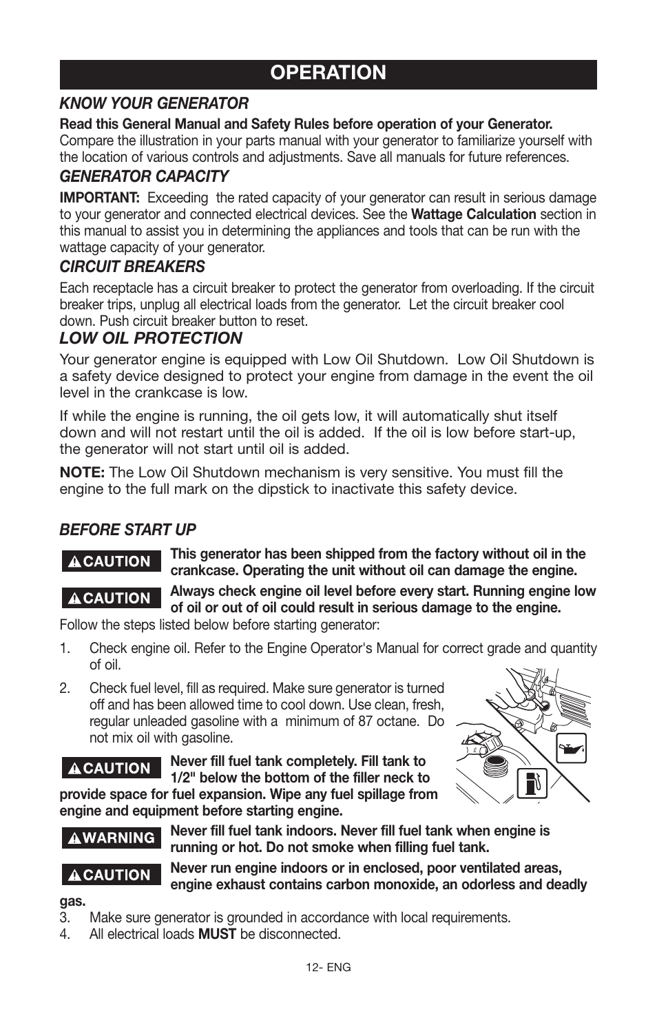 Operation | Porter-Cable PH350IS User Manual | Page 12 / 22