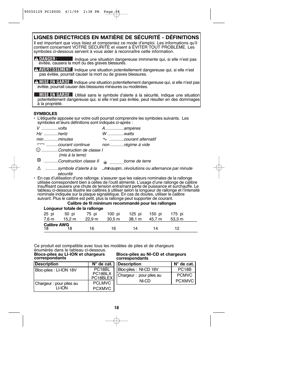 Porter-Cable 8101214 User Manual | Page 18 / 44