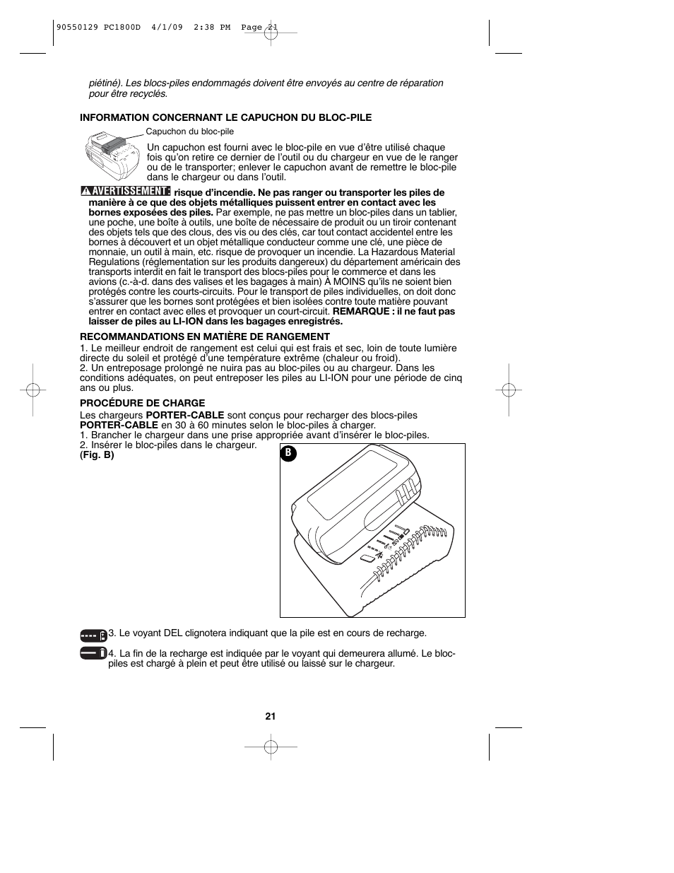 Porter-Cable 8101214 User Manual | Page 21 / 44