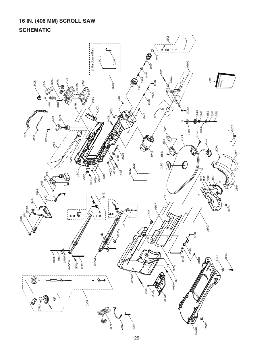 Porter-Cable PCB370SS User Manual | Page 25 / 28