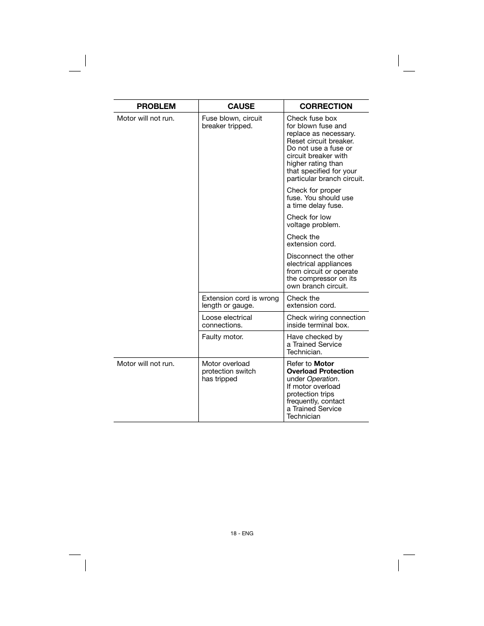 Porter-Cable N078948 User Manual | Page 18 / 64