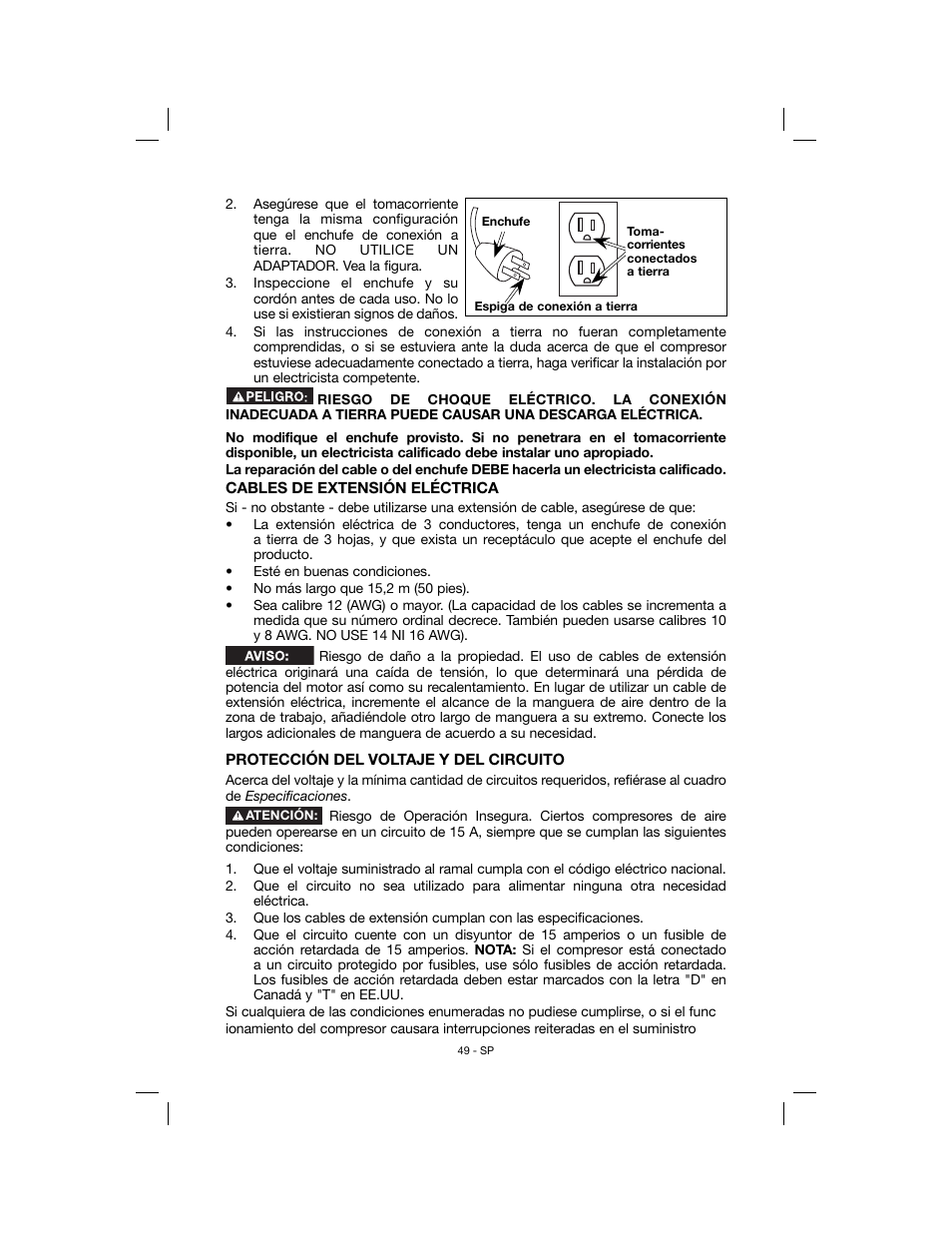 Porter-Cable N078948 User Manual | Page 49 / 64