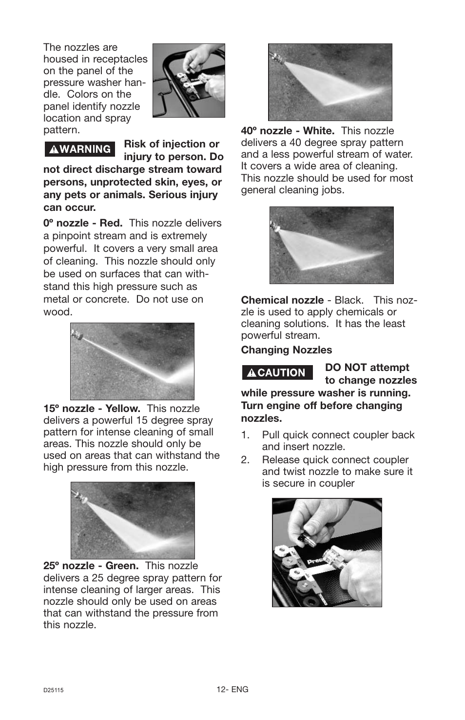 Porter-Cable PC2525SP User Manual | Page 12 / 22