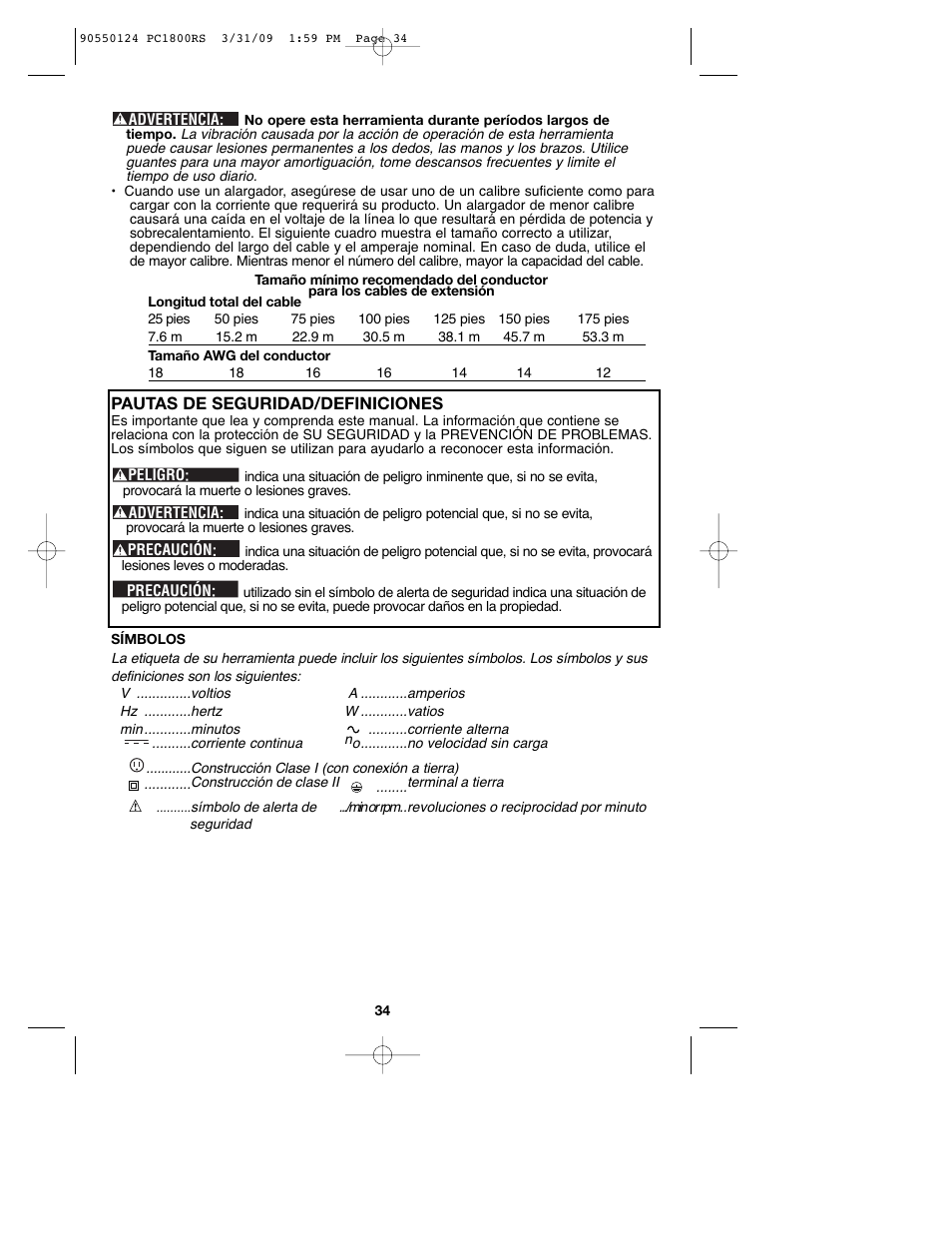 Porter-Cable PCL180RS User Manual | Page 34 / 44