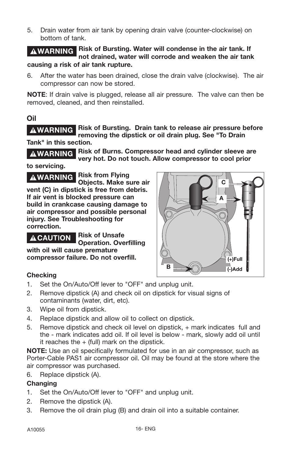 Porter-Cable CLFRP350 User Manual | Page 16 / 24
