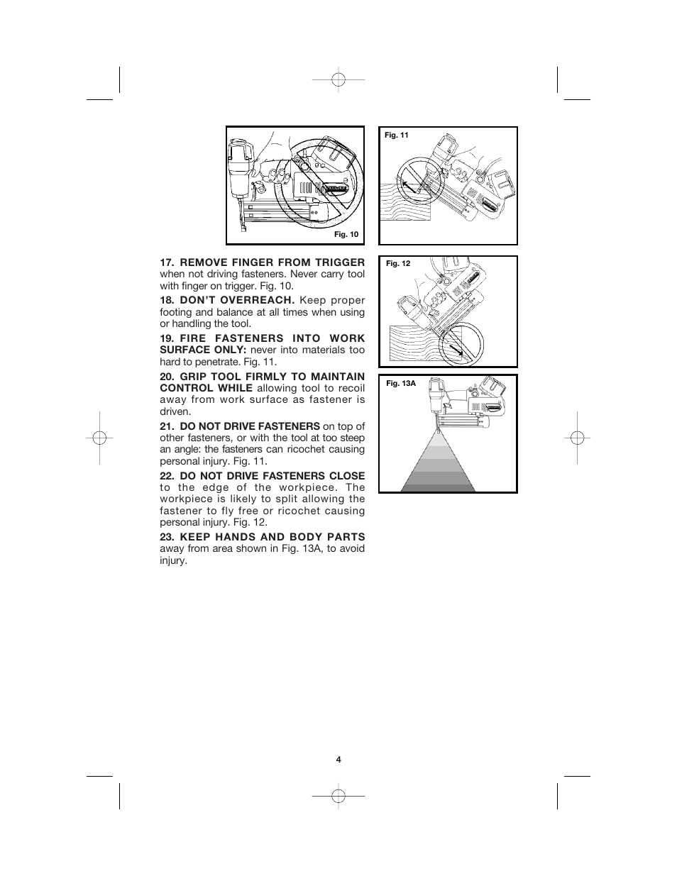 Porter-Cable BN200V12 User Manual | Page 4 / 19