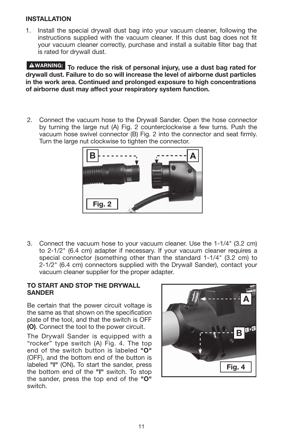 Ab a b | Porter-Cable N020227 User Manual | Page 11 / 52