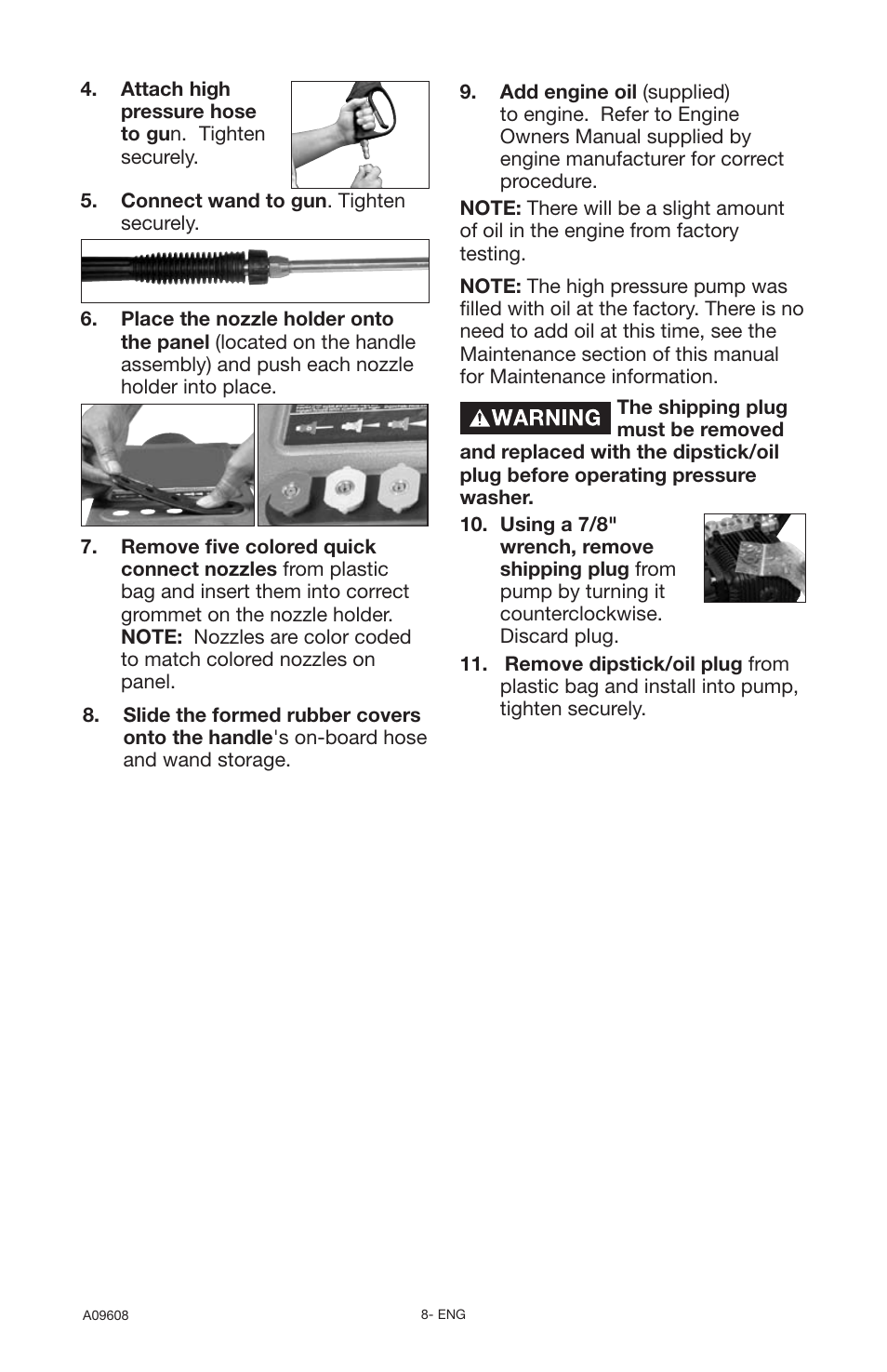 Porter-Cable A09608-0412-0 User Manual | Page 8 / 20