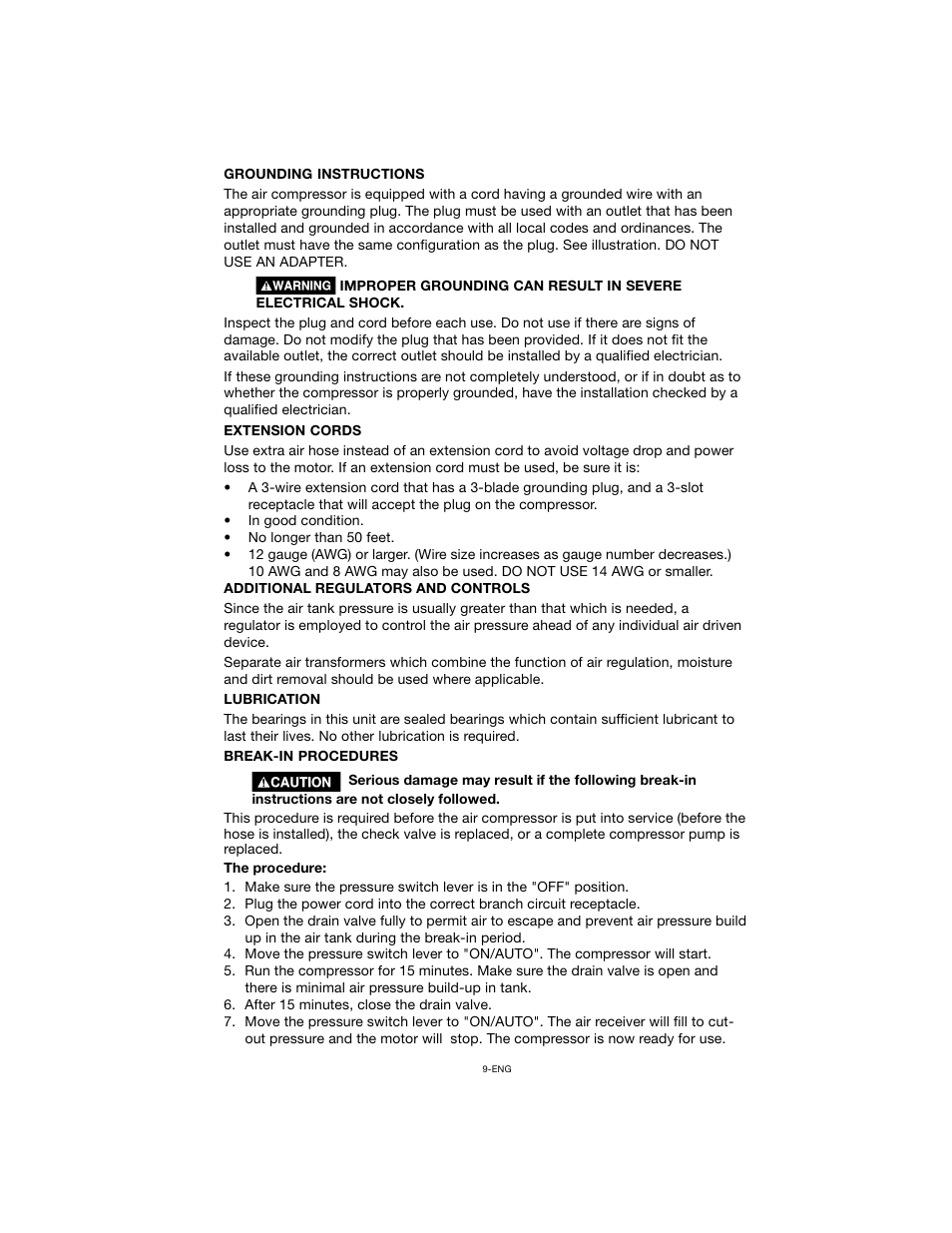 Porter-Cable CPF23400S User Manual | Page 9 / 12