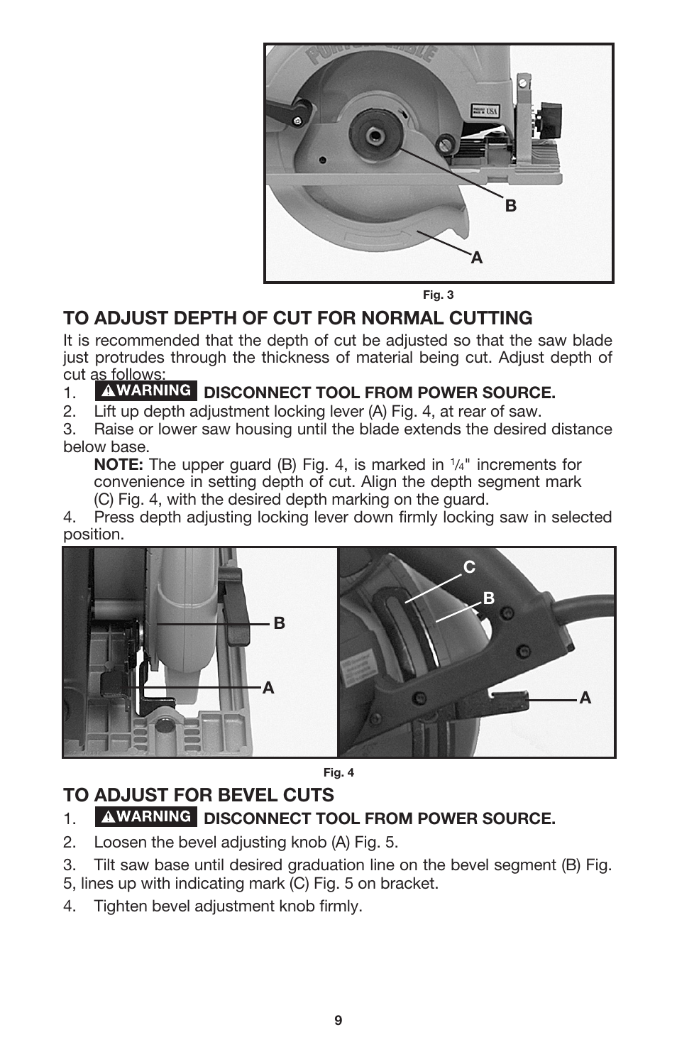 Porter-Cable 447 User Manual | Page 9 / 17