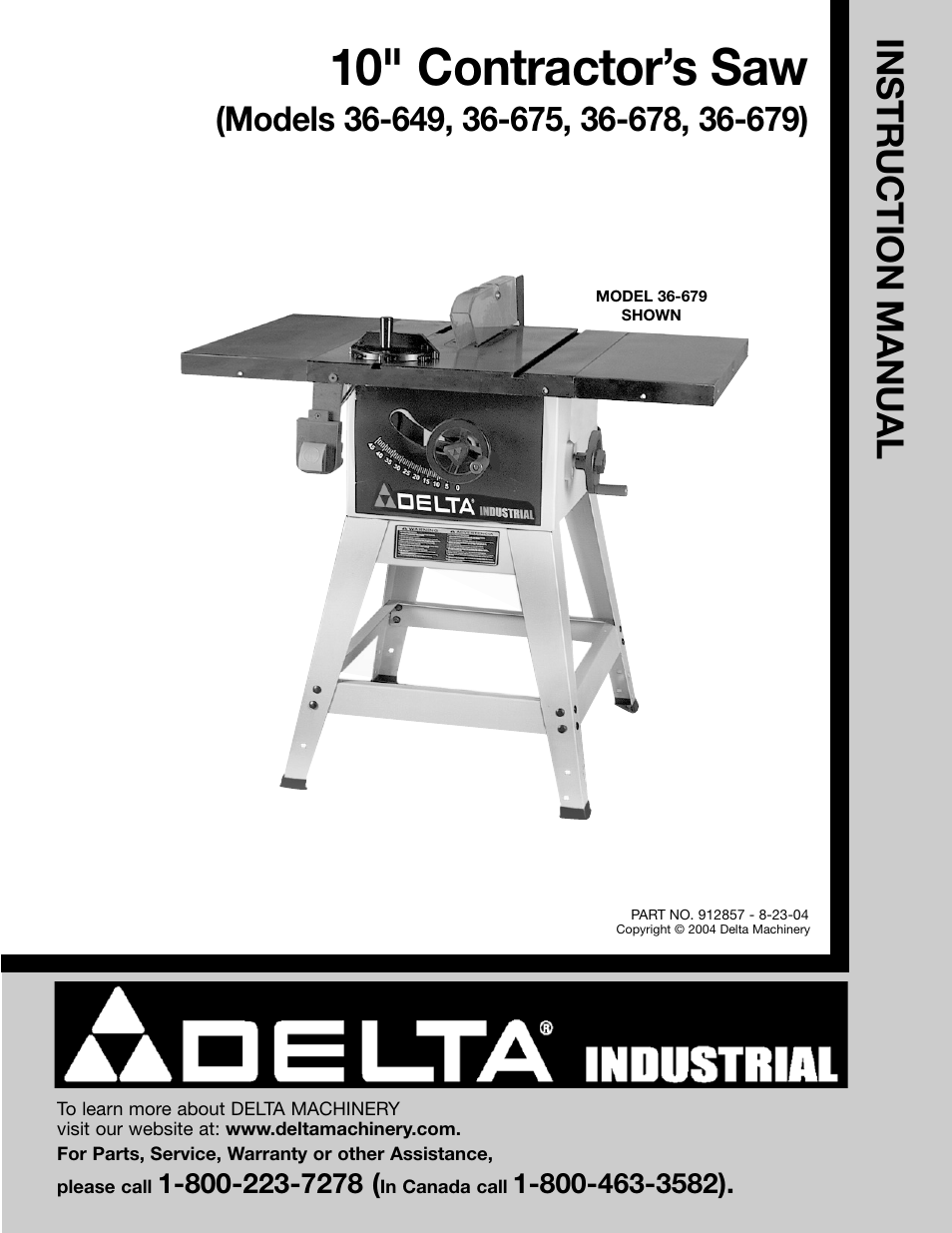 Porter-Cable 36-678 User Manual | 32 pages