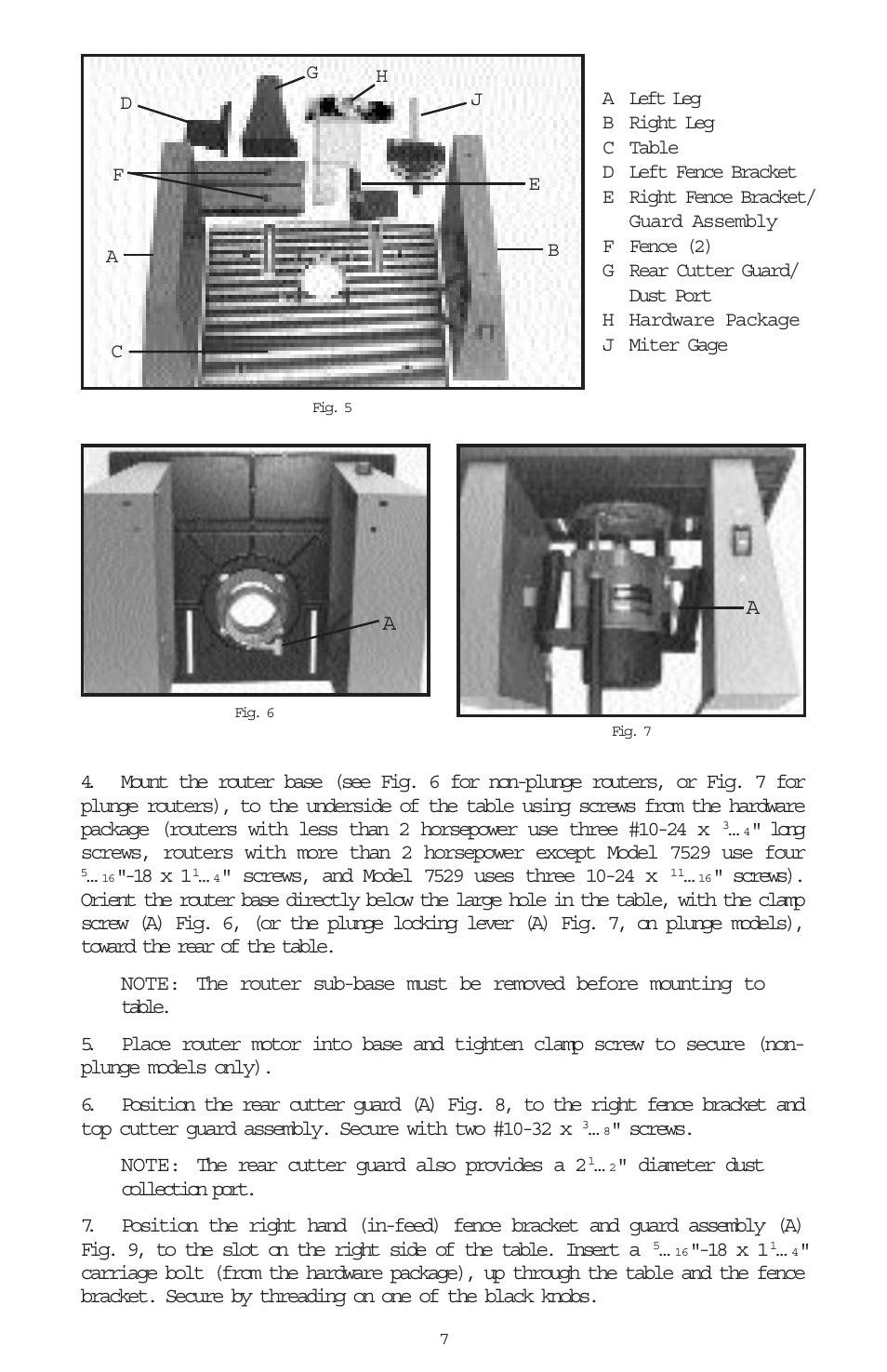 Porter-Cable 698 User Manual | Page 7 / 19