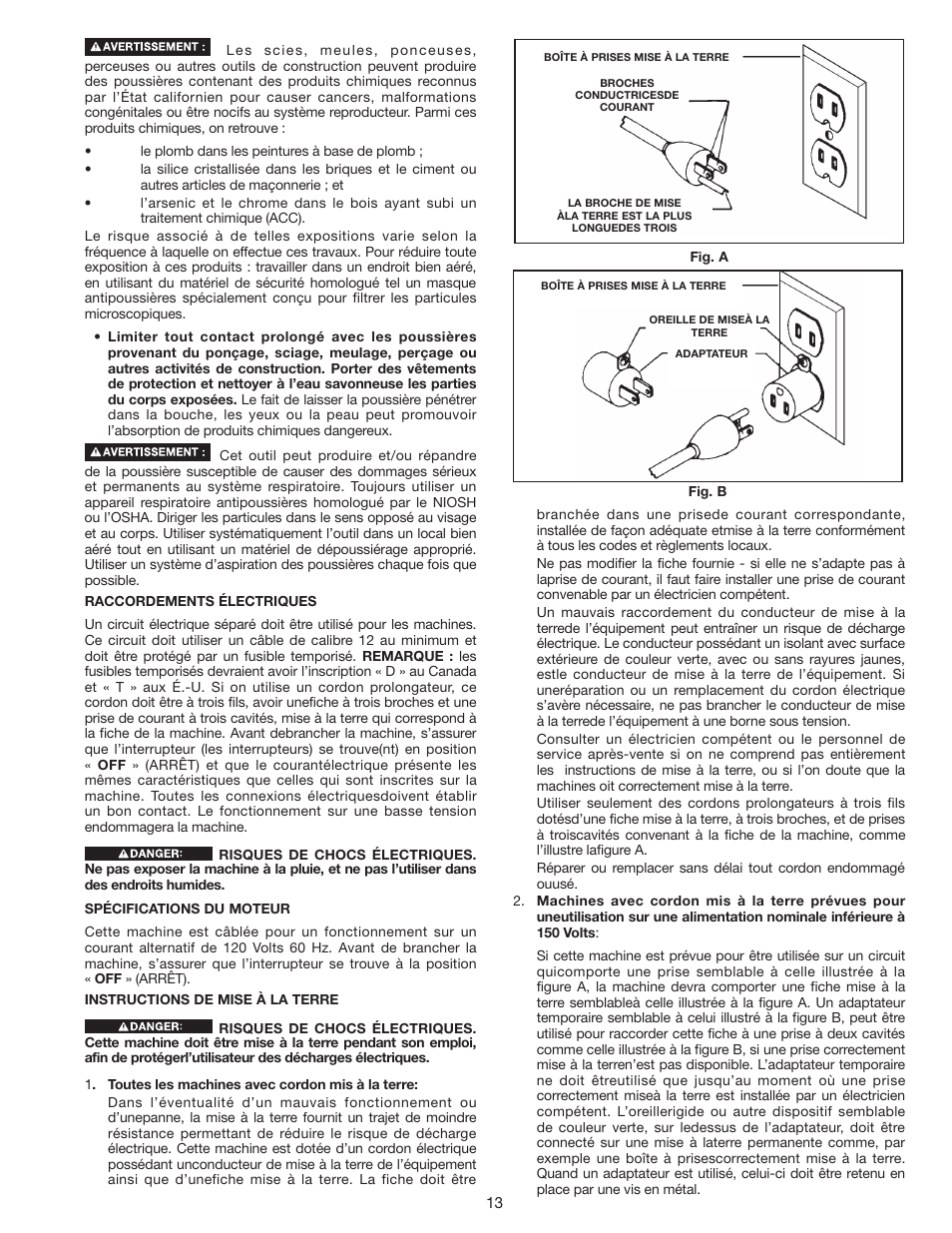 Porter-Cable N066288 User Manual | Page 13 / 32