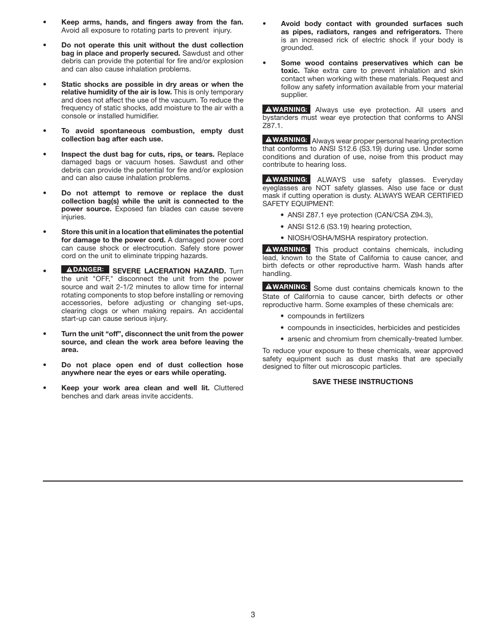 Porter-Cable N066288 User Manual | Page 3 / 32