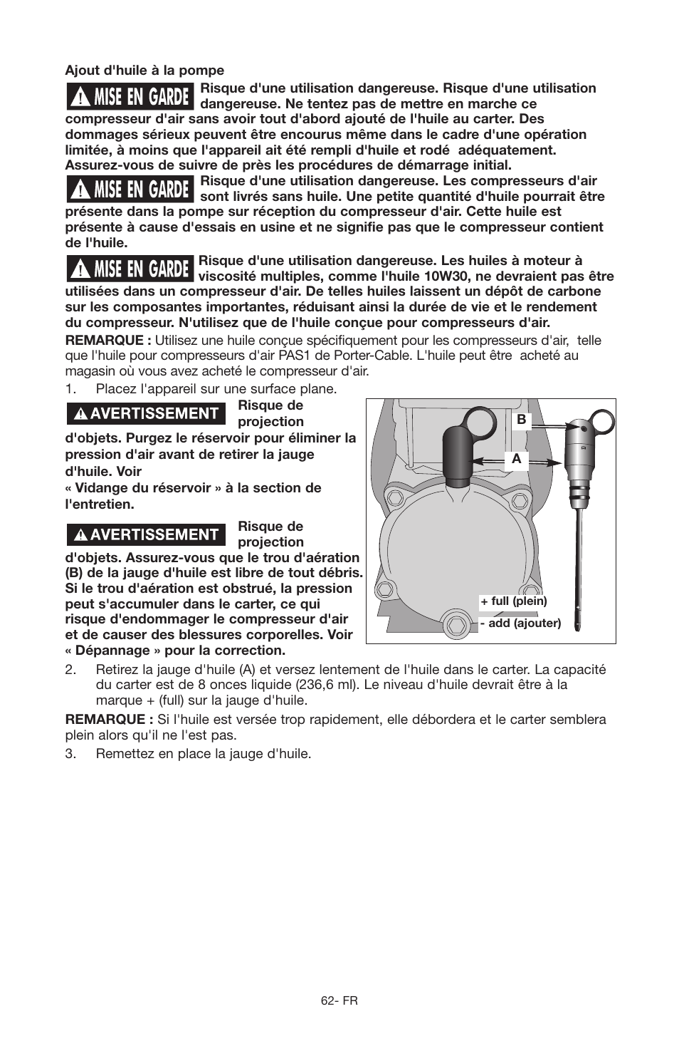 Porter-Cable C2555 User Manual | Page 62 / 80