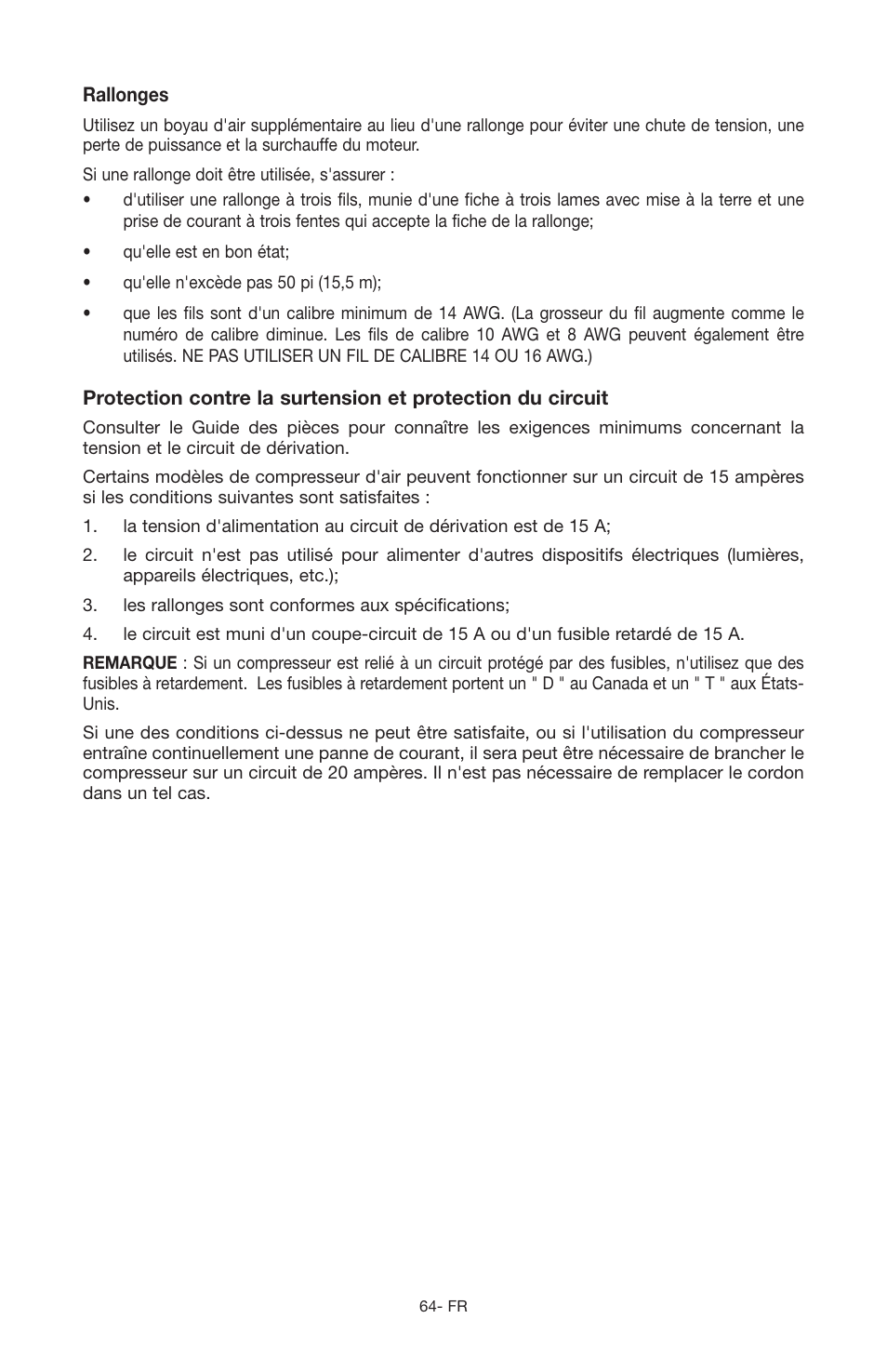 Porter-Cable C2555 User Manual | Page 64 / 80