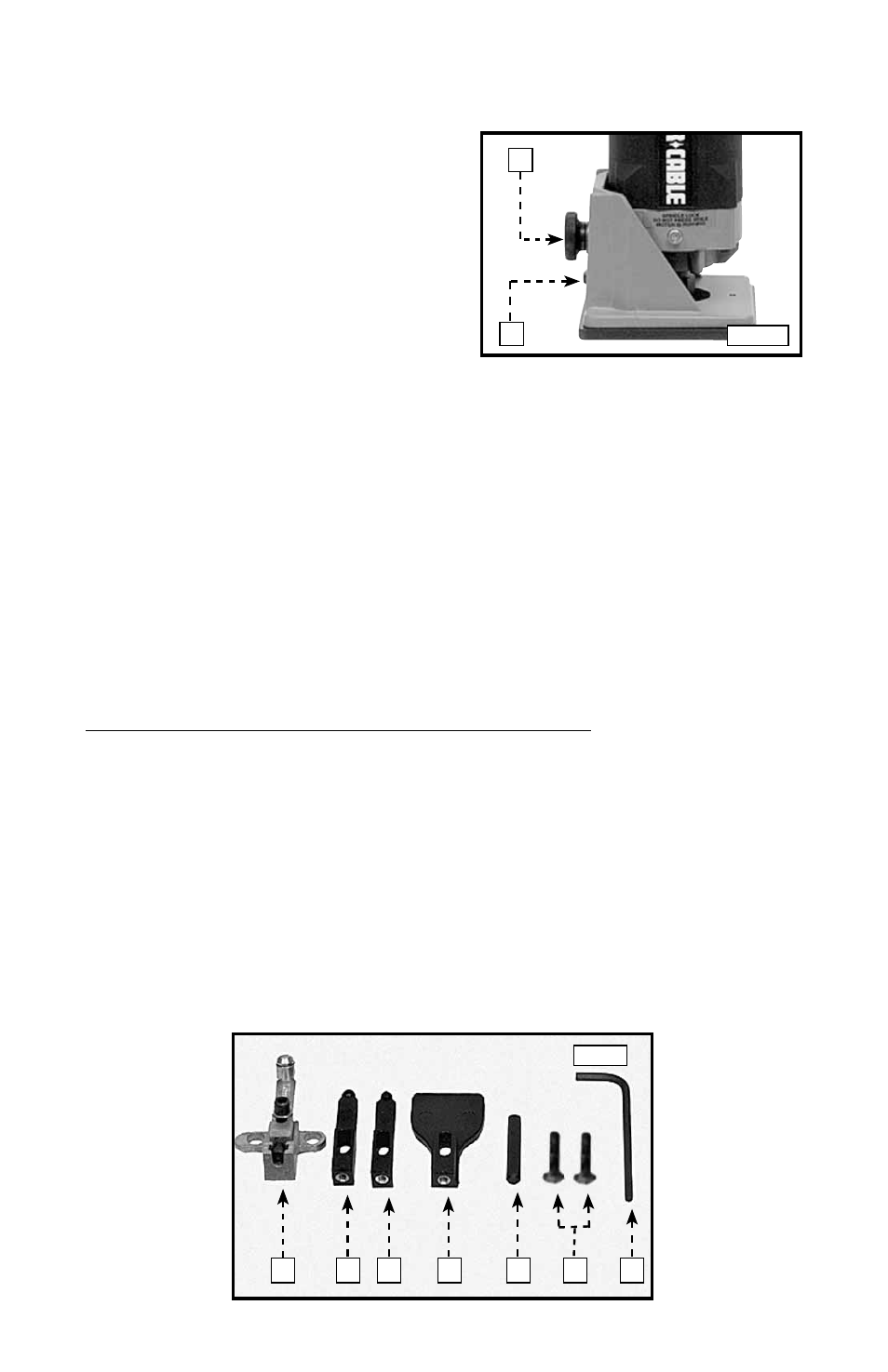 Adjusting the depth of cut, Adjusting the sub-base alignment | Porter-Cable 7320 User Manual | Page 11 / 23