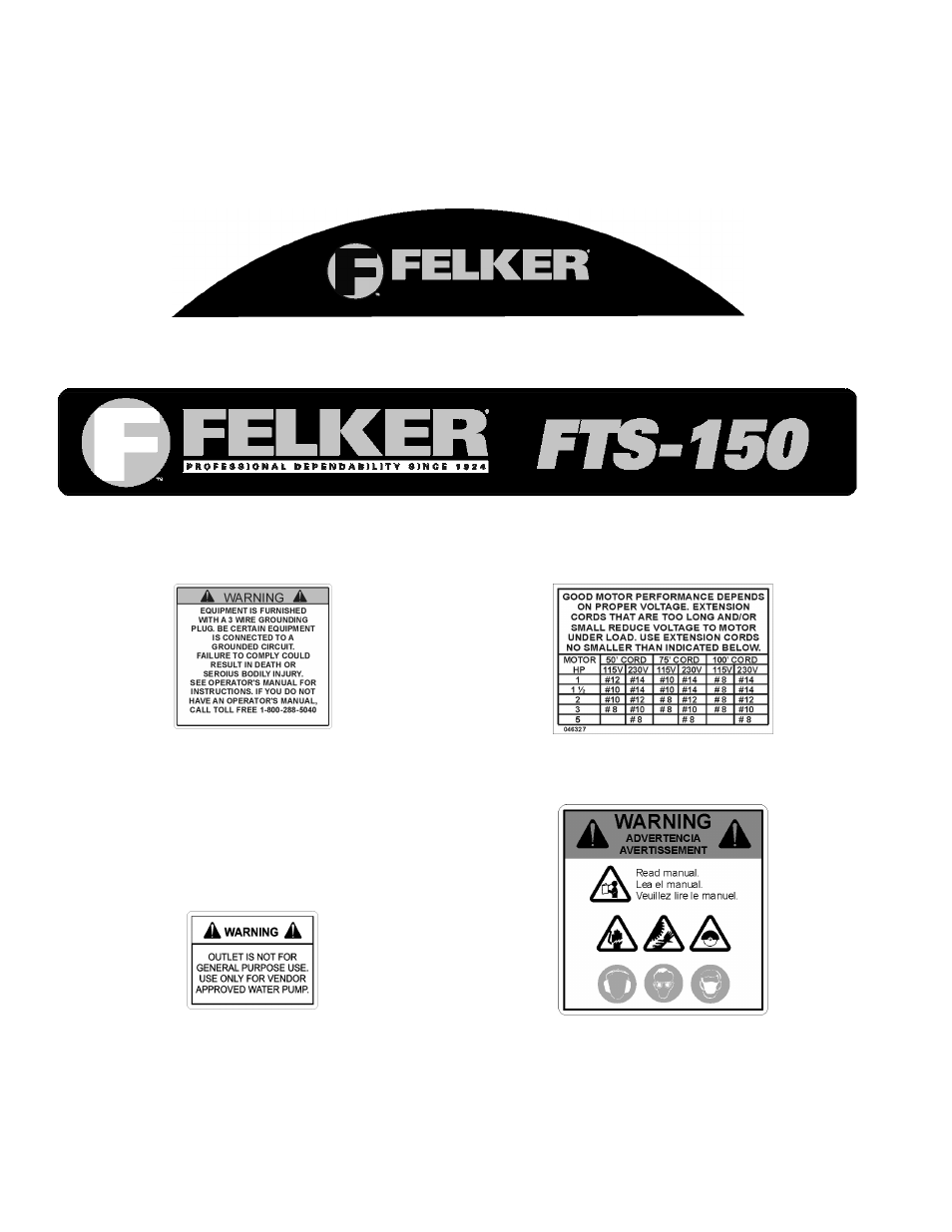 Porter-Cable FTS-150 User Manual | Page 6 / 26