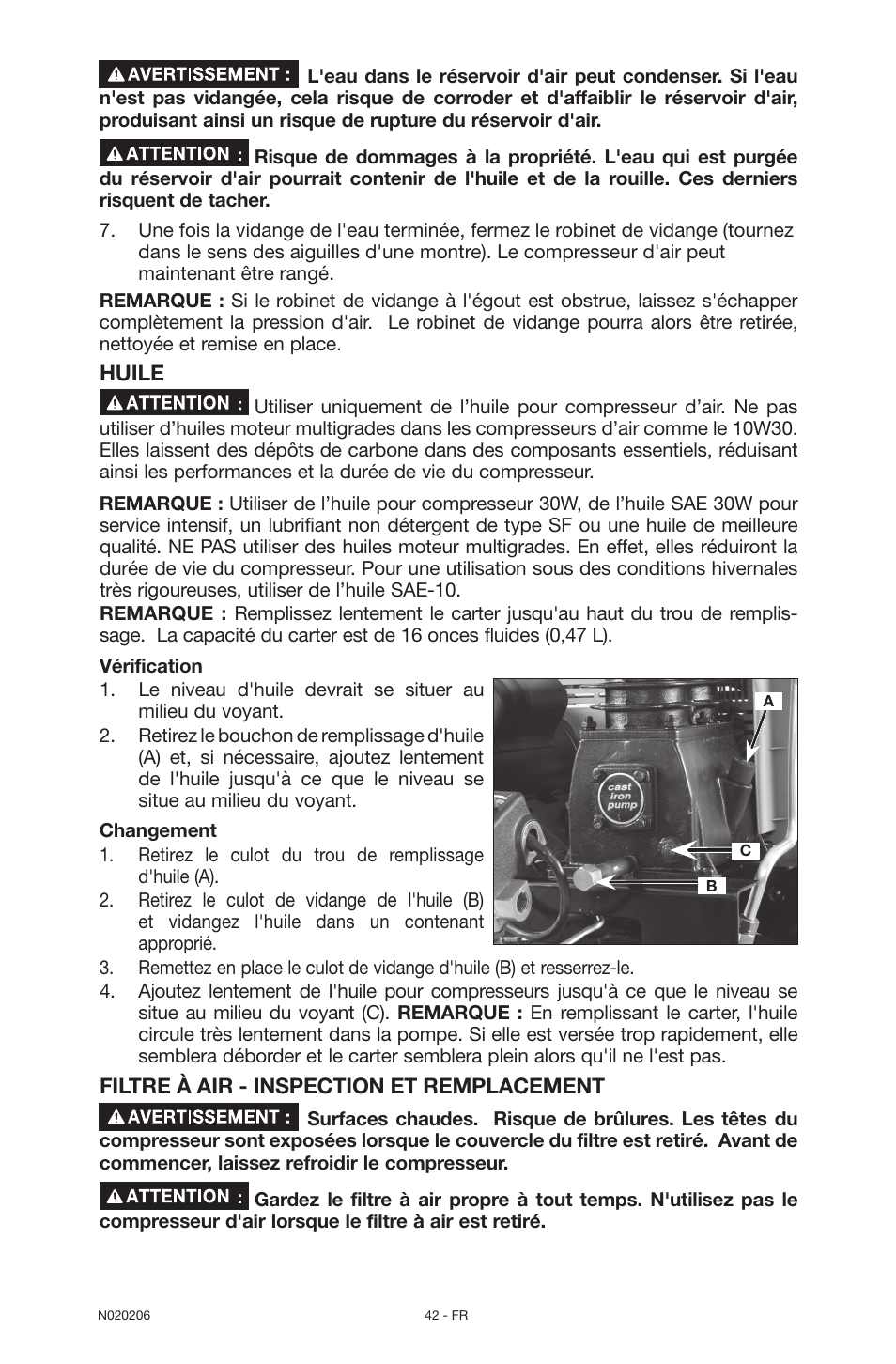 Porter-Cable C7501M User Manual | Page 42 / 80