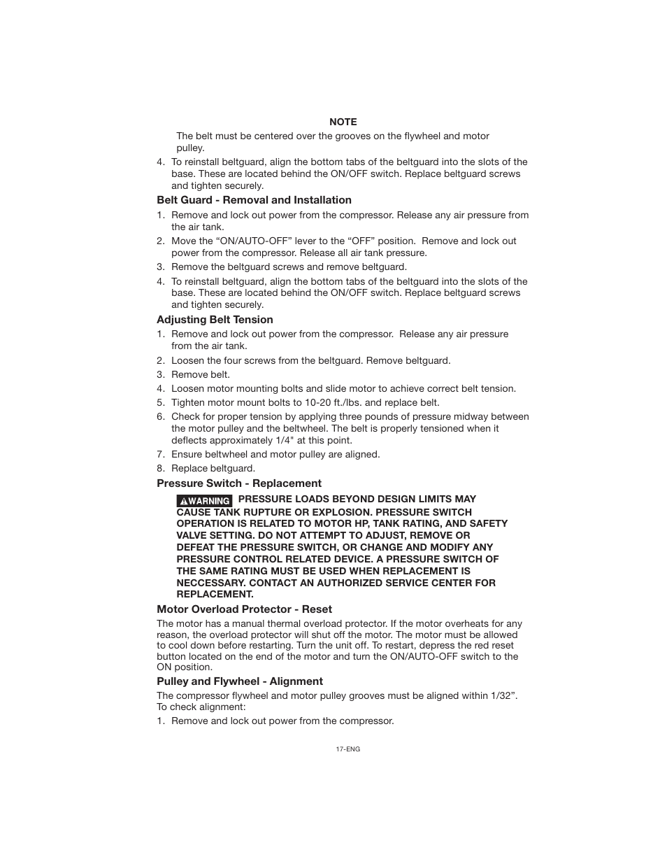 Porter-Cable CPLC7060V User Manual | Page 17 / 26