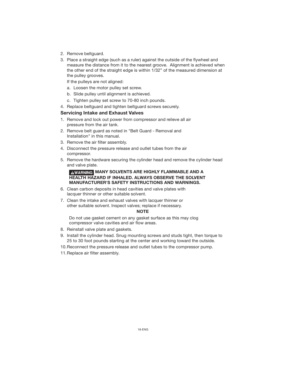 Porter-Cable CPLC7060V User Manual | Page 18 / 26