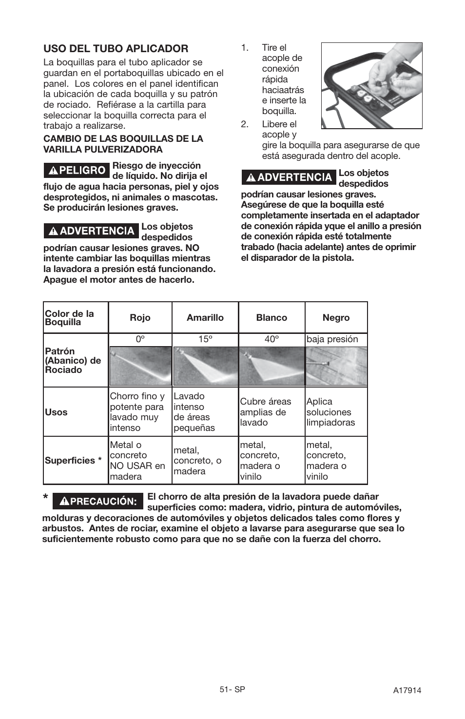 Porter-Cable A17914-05-10-06 User Manual | Page 51 / 64