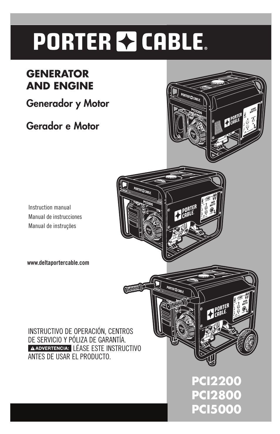 Porter-Cable N030679 User Manual | 92 pages