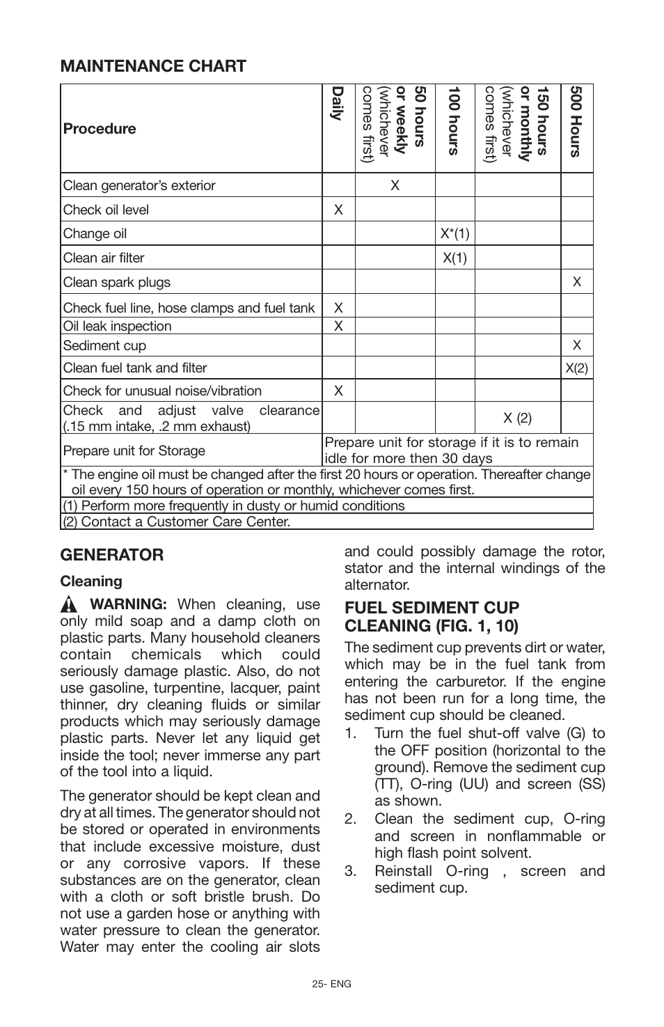 Porter-Cable N030679 User Manual | Page 25 / 92