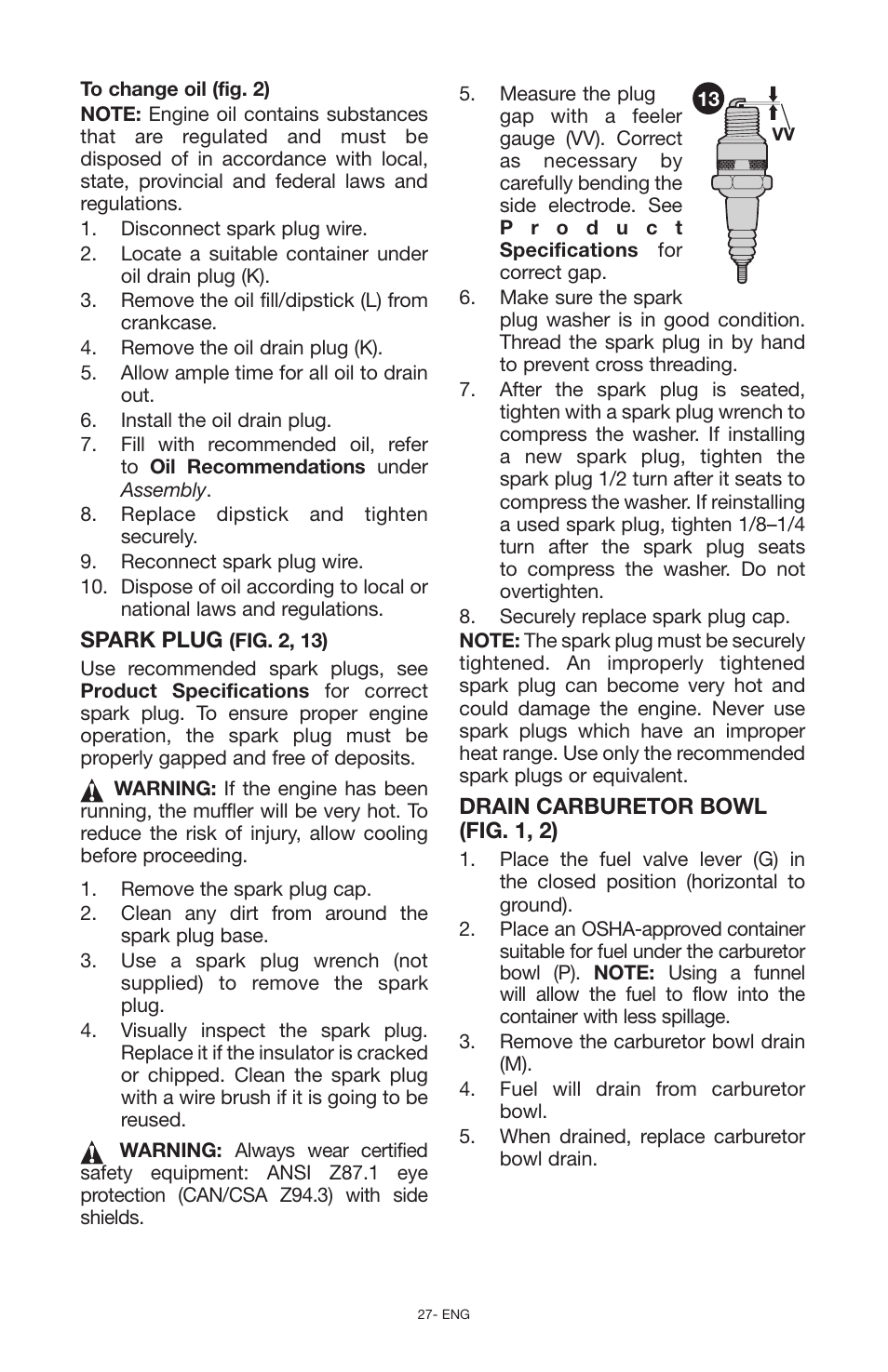 Porter-Cable N030679 User Manual | Page 27 / 92