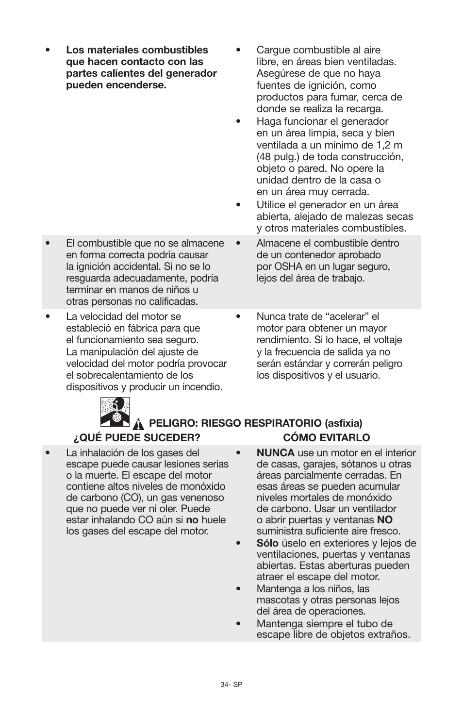 Porter-Cable N030679 User Manual | Page 34 / 92