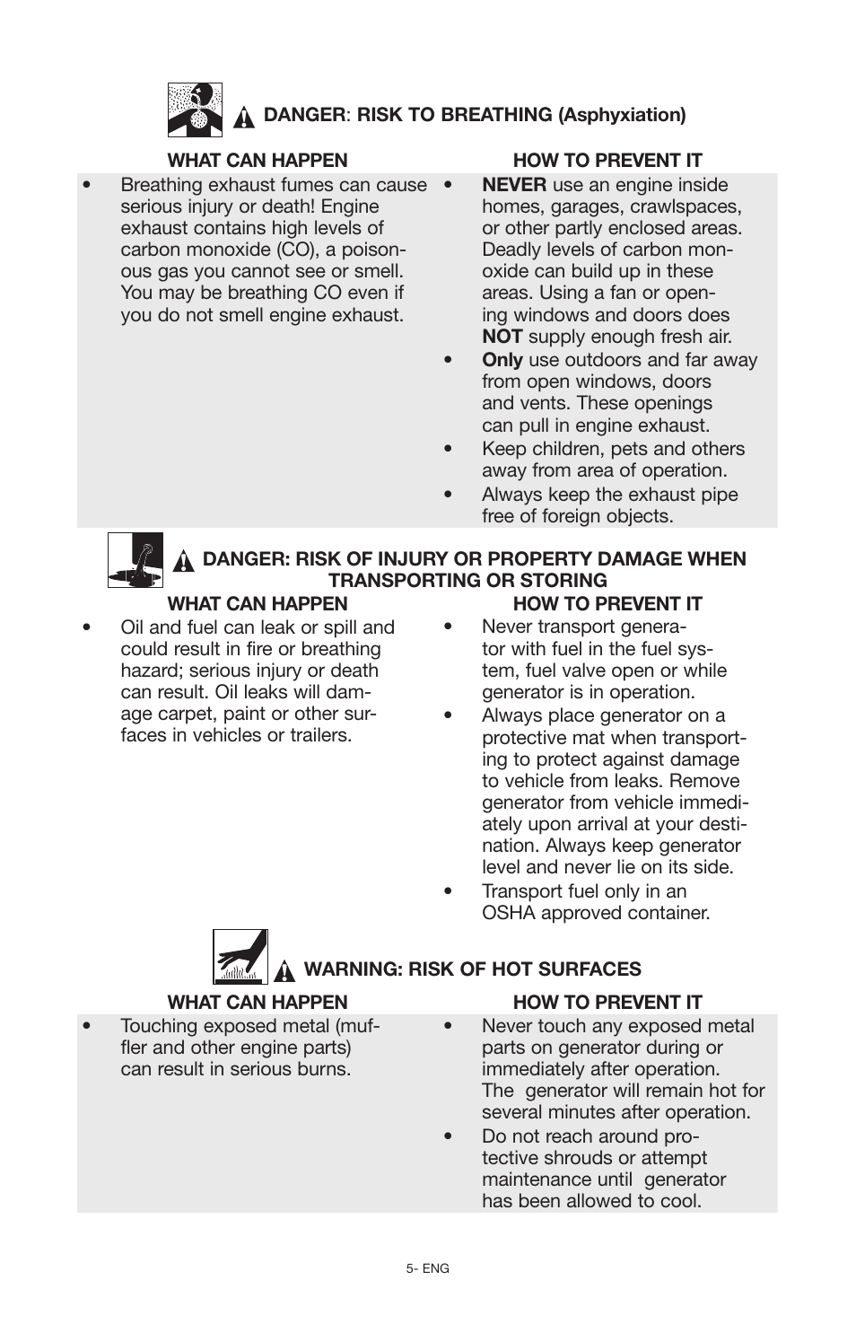 Porter-Cable N030679 User Manual | Page 5 / 92