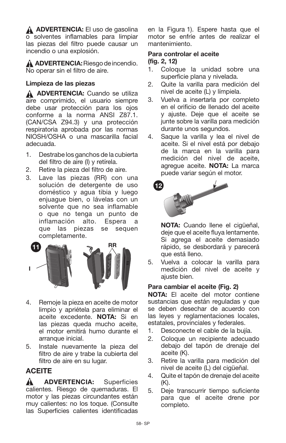 Porter-Cable N030679 User Manual | Page 58 / 92