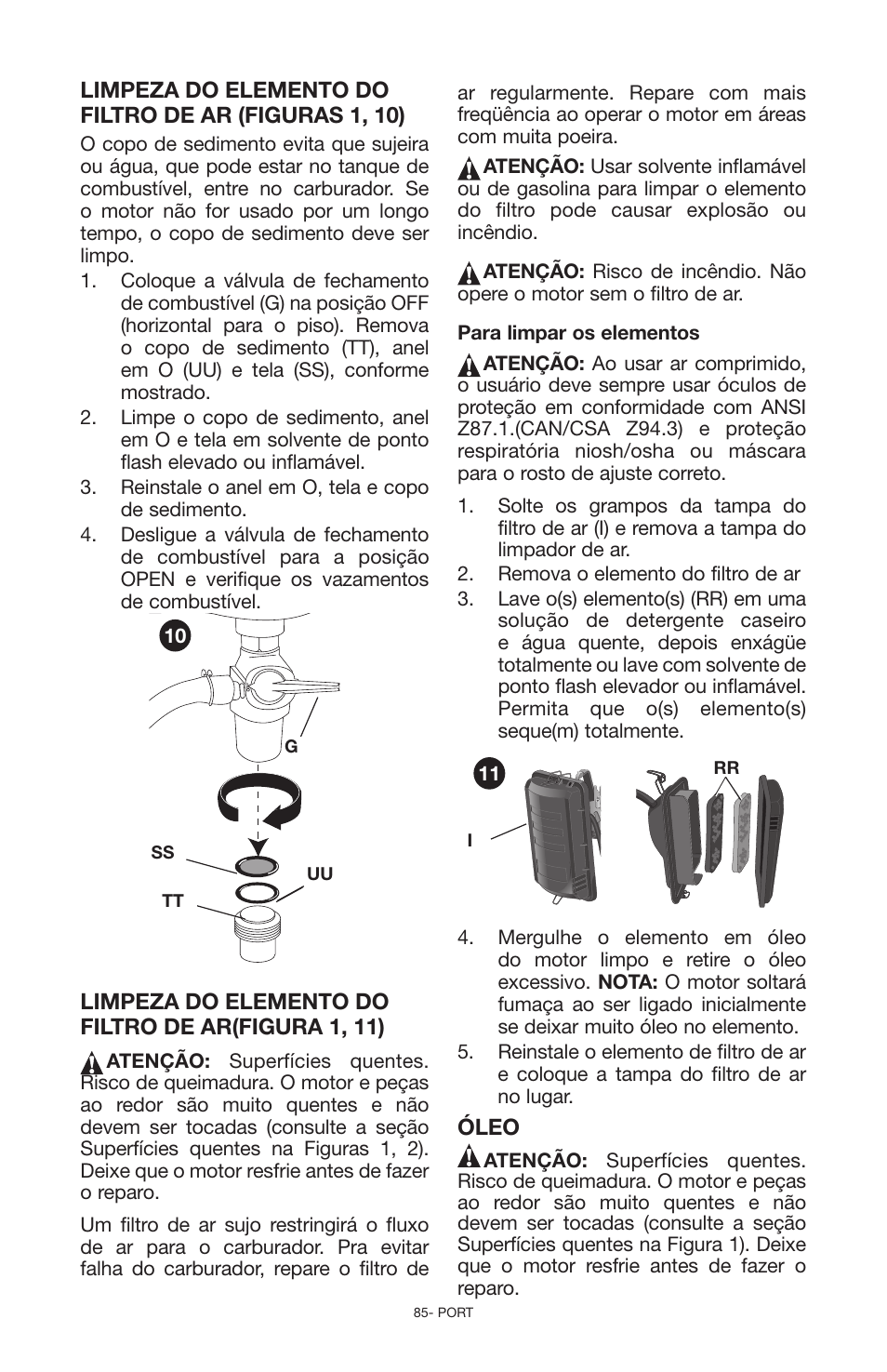 Porter-Cable N030679 User Manual | Page 85 / 92