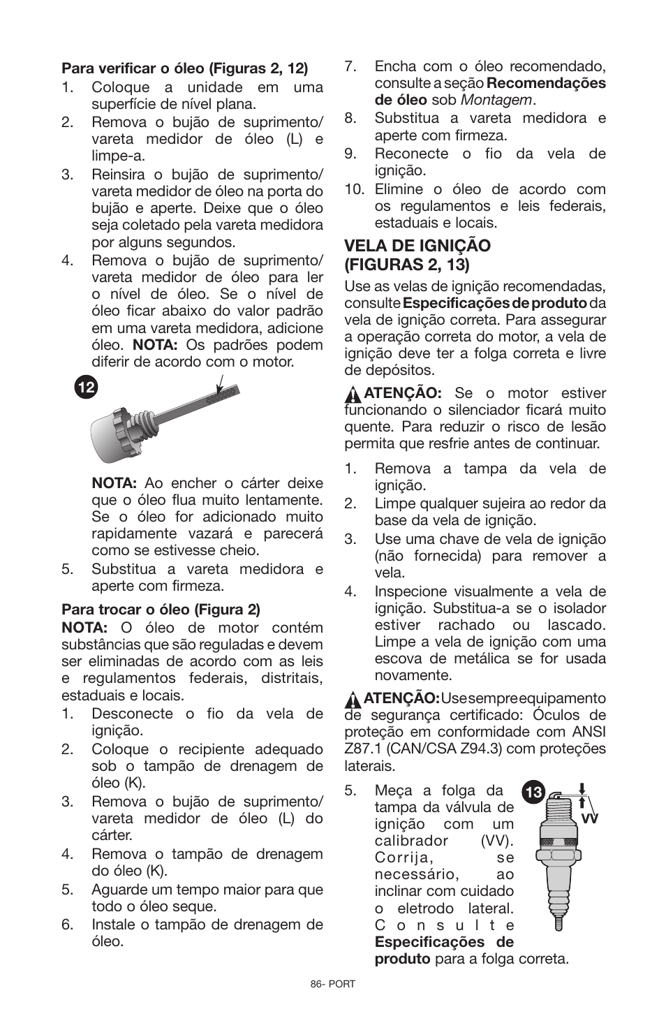 Porter-Cable N030679 User Manual | Page 86 / 92