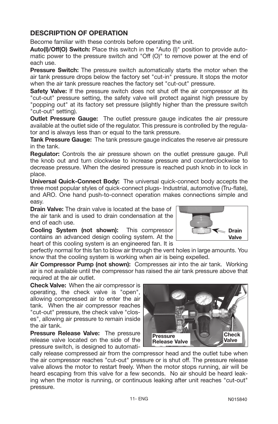 Porter-Cable CPFC2TV3525VP User Manual | Page 11 / 72