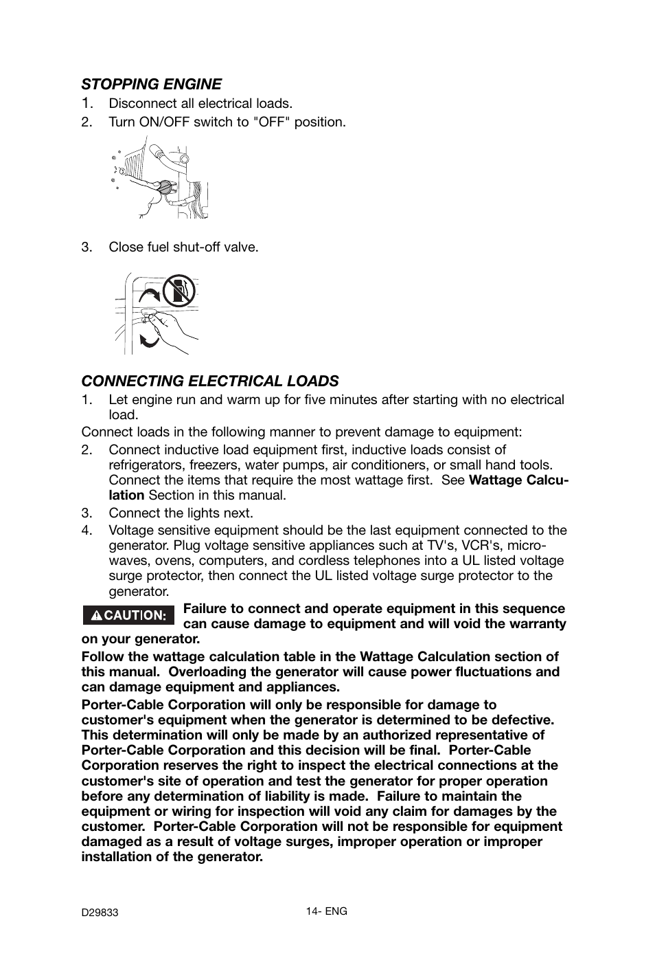 Porter-Cable D29833-038-0 User Manual | Page 14 / 68