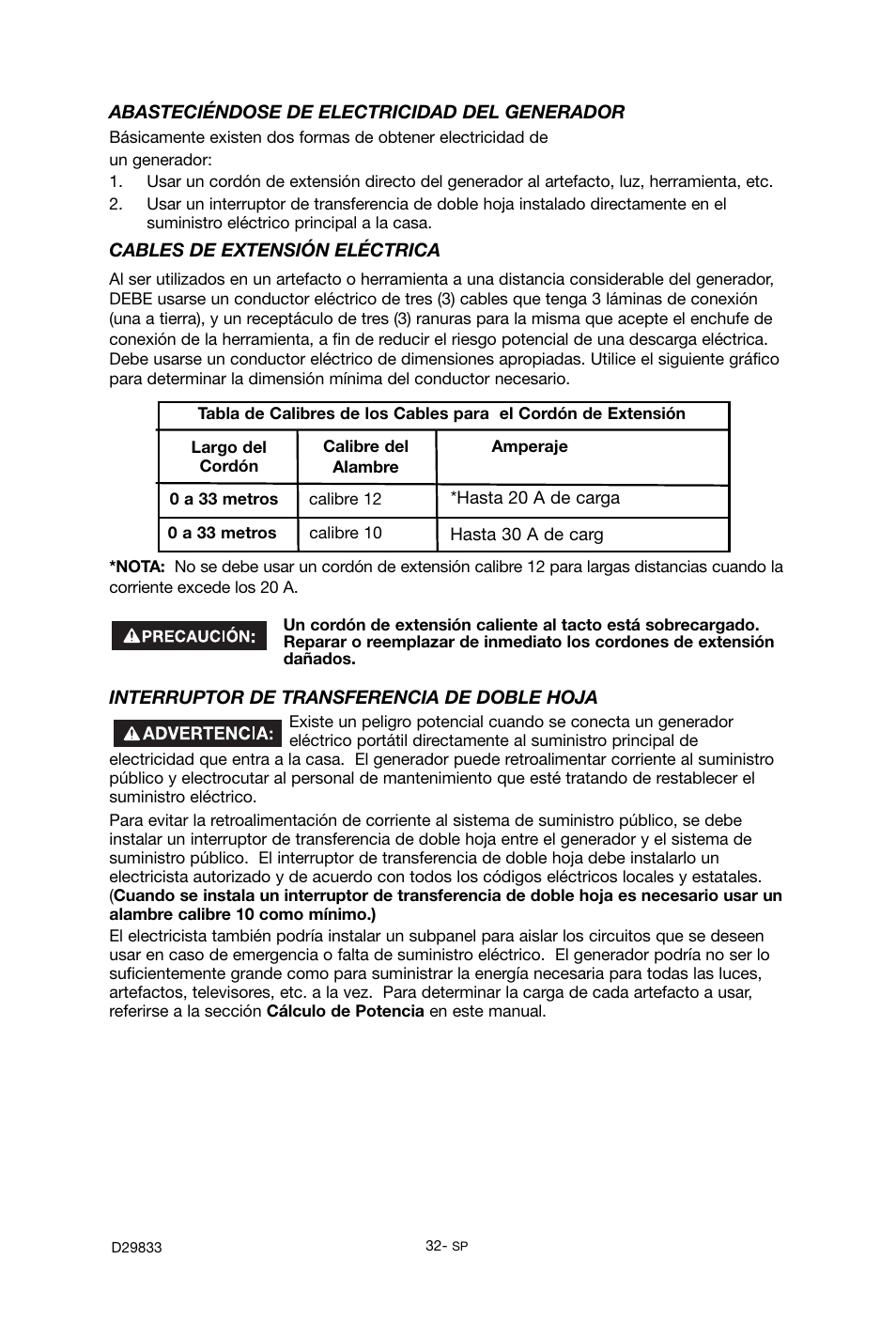 Porter-Cable D29833-038-0 User Manual | Page 32 / 68