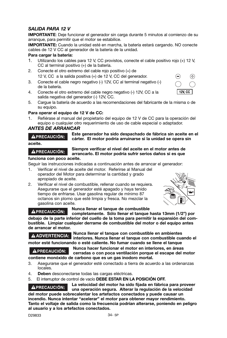 Porter-Cable D29833-038-0 User Manual | Page 34 / 68