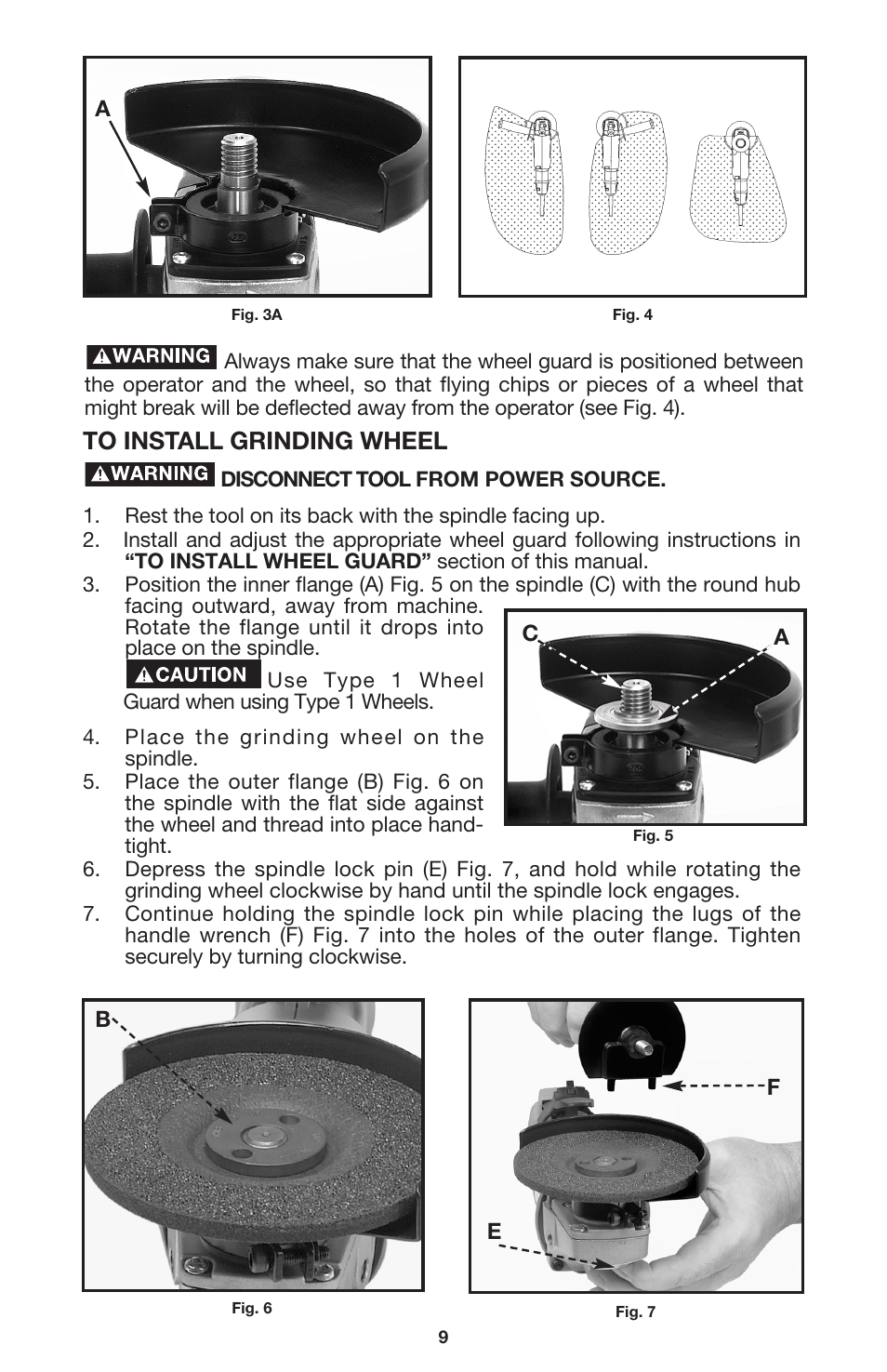 Porter-Cable 7416 User Manual | Page 9 / 36